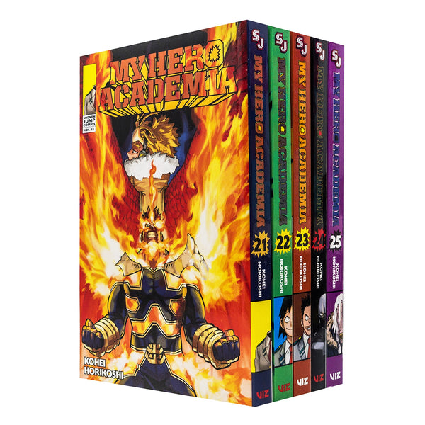 My Hero Academia Volume 21-25 Collection 5 Books Set - Series 5