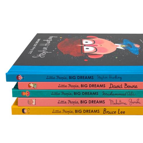 Little People, Big Dreams - Trailblazing Men - 5 Books Set