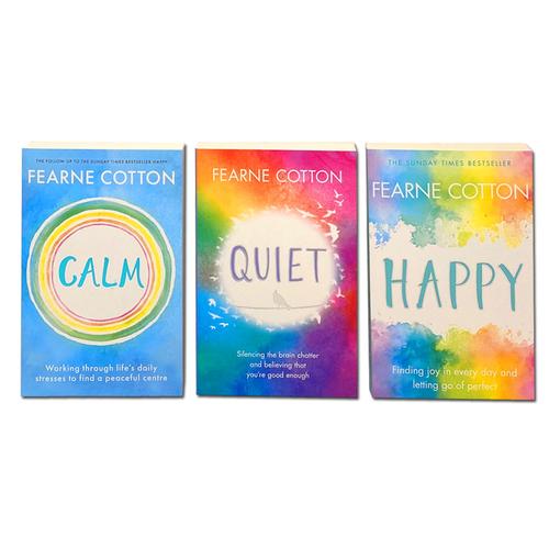 Fearne Cotton Collection 3 Books Box Set (Happy, Calm & Quiet) Sunday Times Bestselling Author