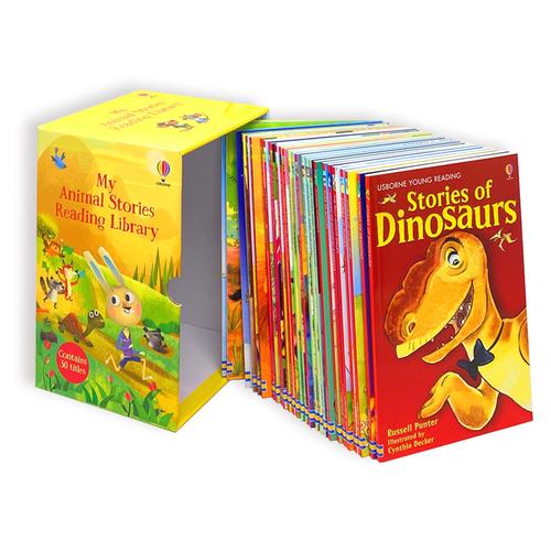 Usborne My Animal Stories Reading Library 30 Books Collection Box Set Age 5+