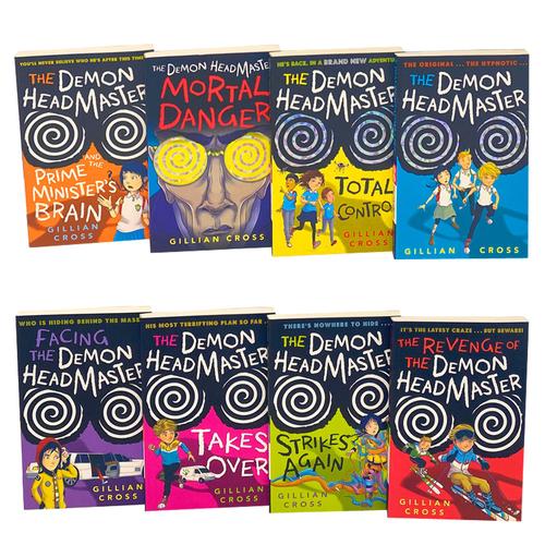 Demon Headmaster Series 8 Books Collection Set by Gillian Cross