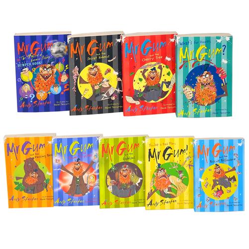 Mr Gum Humour Collection 9 Books Set By Andy Stanton Inc Biscuit Billionaire