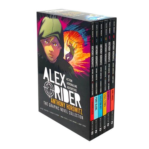 Alex Rider Collection 6 Graphics Books Set By Anthony Horowitz