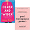 Older and Wider By Jenny Eclair & Perimenopause Power By Maisie Hill 2 Books Collection Set