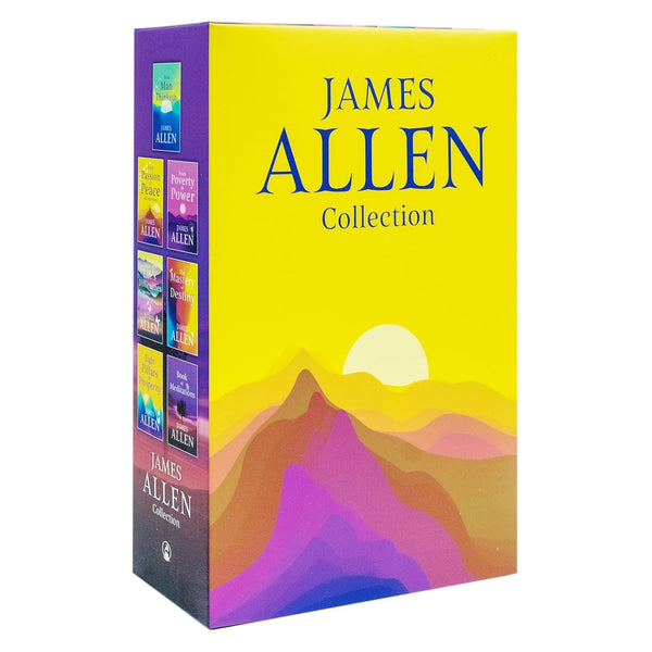 James Allen 7 Self-improvement and Spiritual Growth Book Set Collection: As a Man Thinketh, The Mastery of Destiny, Eight Pillars of Prosperity, Book of Meditations &amp; Others (James Allen Series)