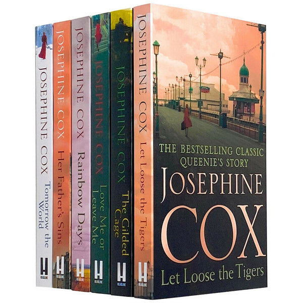 Josephine Cox 6 Books Collection Set Rainbow Days,Gilded Cage,Tomorrow the World