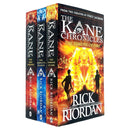 The Kane Chronicles Collection Rick Riordan 3 Books Set Red Pyramid,Throne Fire