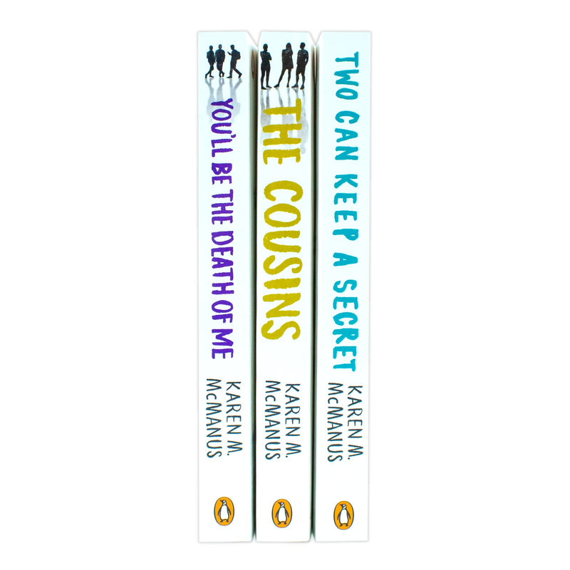 Karen McManus 3 Books Collection Set (The Cousins, Two Can Keep a Secret, You will be the Death of Me)