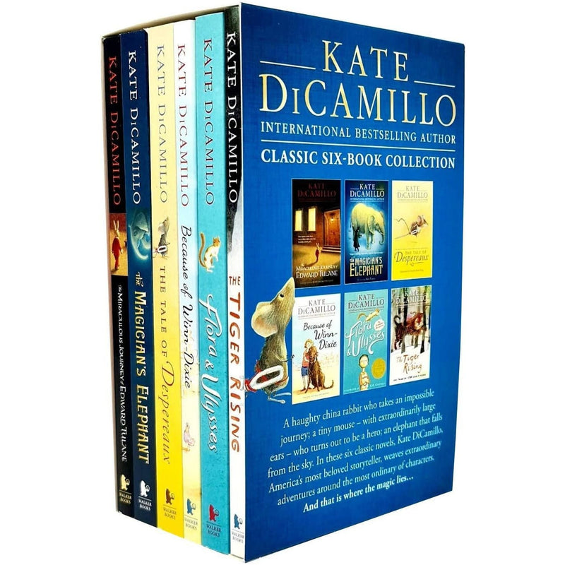 Kate Dicamillo Classic 6 Books Children Collection Paperback Gift Pack Box Set