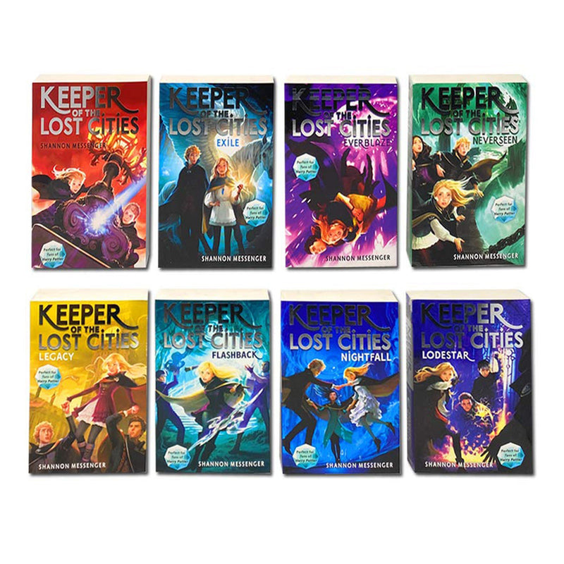 Keeper of the Lost Cities Series 8 Books Collection Box Set by Shannon Messenger