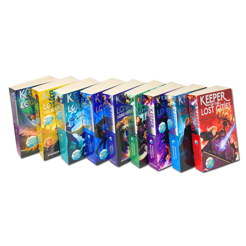 Keeper of the Lost Cities Series 9 Books Collection Set by Shannon Messenger