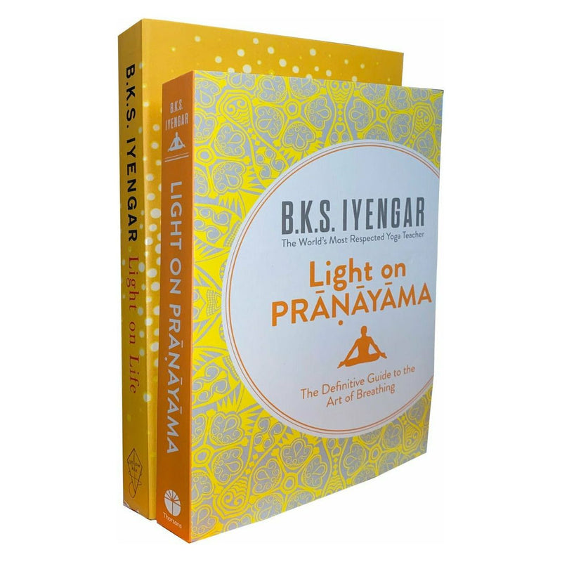 Light on Pranayama & Light on Life 2 Books Collection Set by B.K.S. lyengar