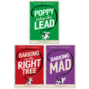 A Poppy Mystery Tale Collection 3 Books Set By Leigh Russell (Barking Up the Right Tree, Barking Mad, Poppy Takes the Lead)