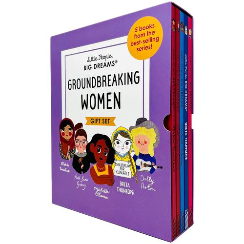 Little People Big Dreams Groundbreaking Women 5 Books Gift Set By Maria Isabel Sanchez Vegara