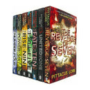 Pittacus Lore Collection Lorien Legacies Series 7 Books Set I Am Number Four Power Of Six Rise Of ..