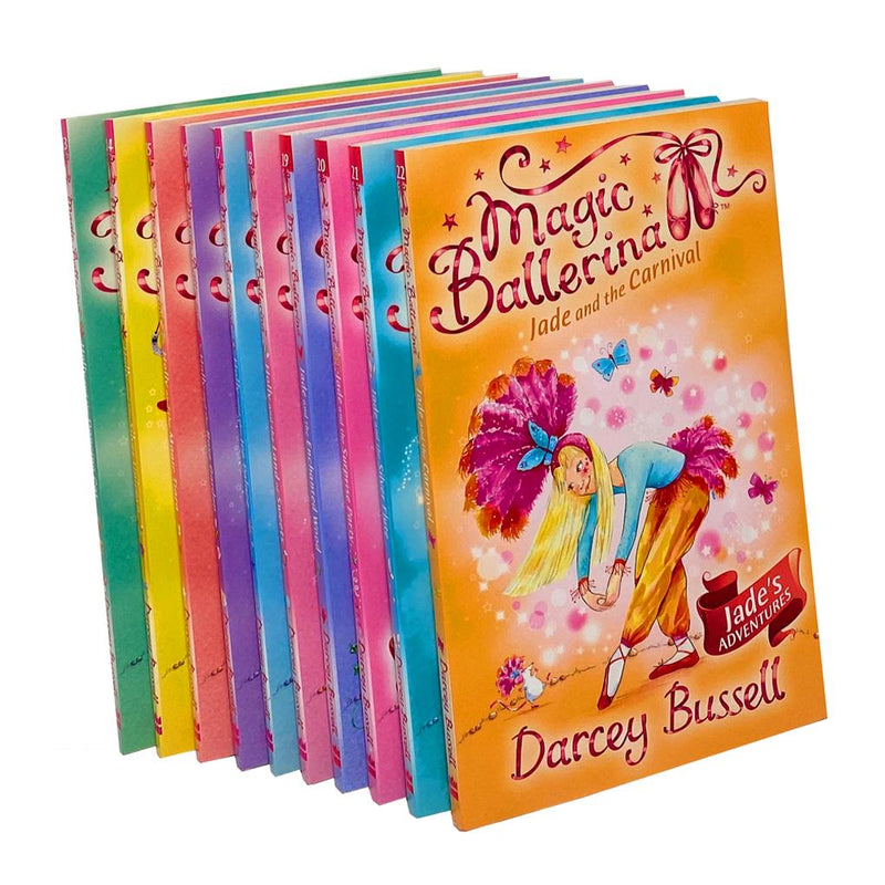 Magic Ballerina Darcey Bussell Holly And Jade Series 10 Books Collection Set (13-22)