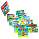 Dinosaur Tales 10 Picture Book Collection Set (Alfie The Allosaurus Learn to Roar, Olivia The Oviraptor Makes A Difference, Velu The Velociraptor Wins The ... Lost, Velu The Velociraptor Wins The Race)