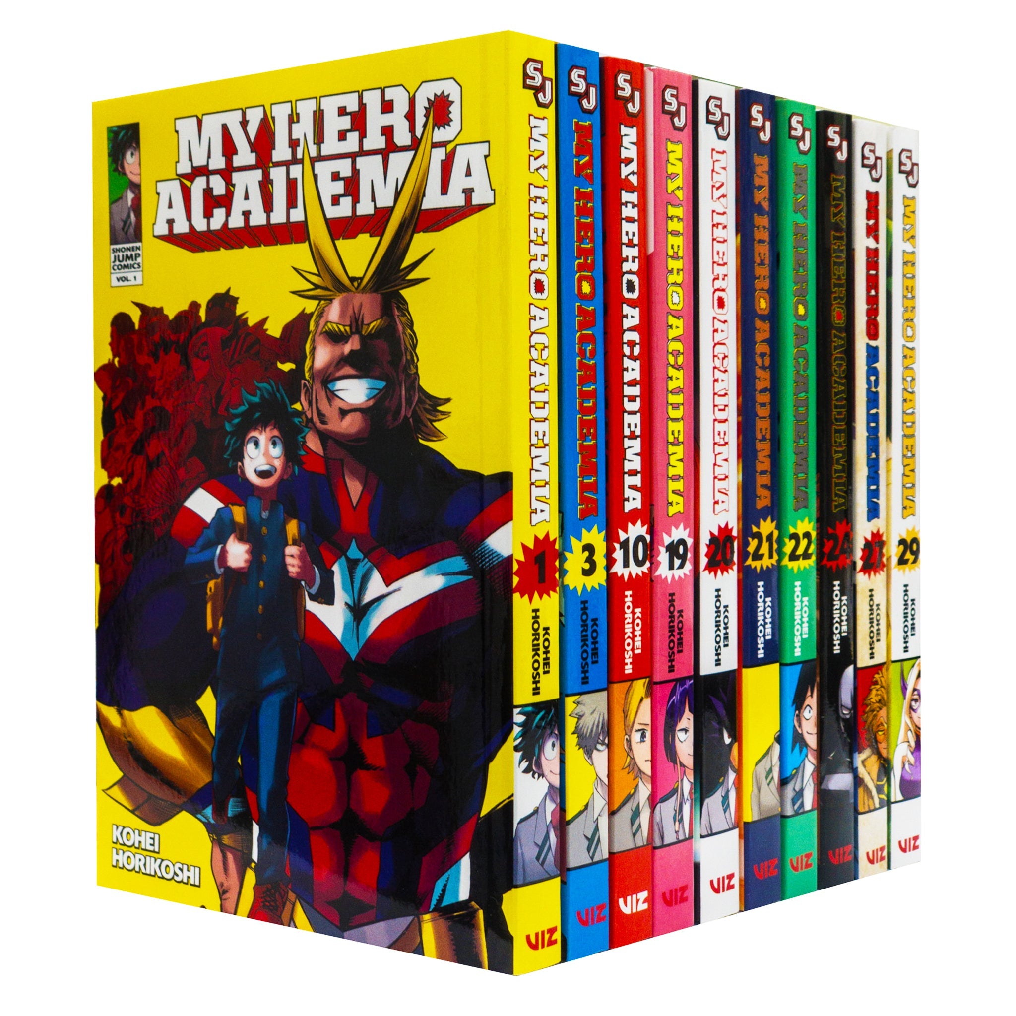 My Hero Academia popular Manga Volumes 1-29