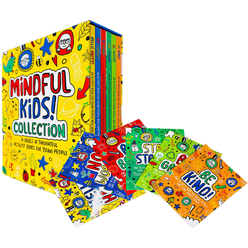 Mindful Kids 6 Books Collection Activity Box Set - books 4 people