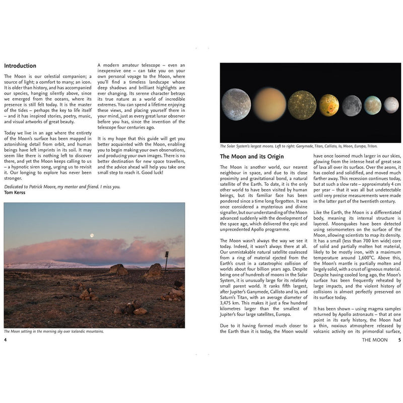 Moongazing: Beginners guide to exploring the Moon by Tom Kerss