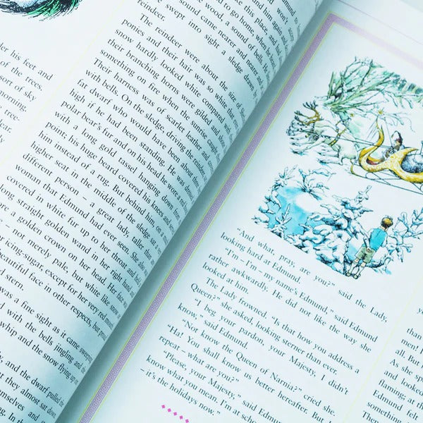 The Complete Chronicles of Narnia: Step through the Wardrobe in these illustrated classics by C. S. Lewis