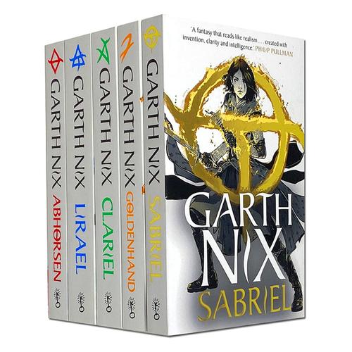 Garth Nix Old Kingdom Collection 5 Books Box Set - Sabriel, Lirael, Abhorsen, Clariel, Goldenhand