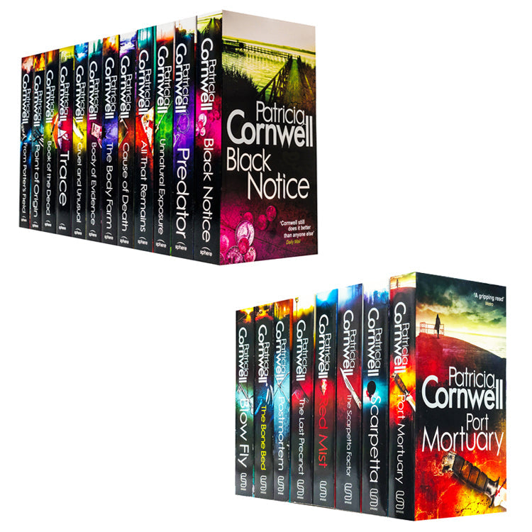 Kay Scarpetta Series 20 Books Collection Set By Patricia Cornwell