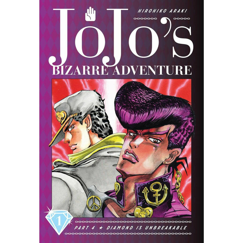 Jojos Bizarre Adventure Part 4 Diamond Is Unbreakable Vol 1-5 Collection 5 Books Set - books 4 people