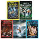 Percy Jackson Graphic Novels 1-5 Books Collection Set (Mixed Covers)