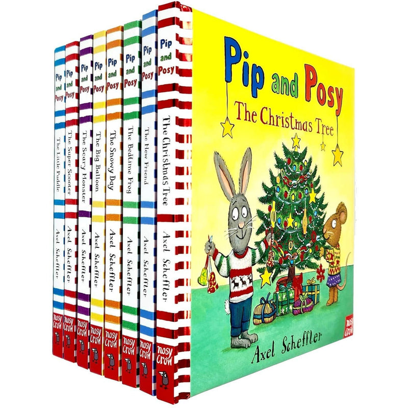 Pip and Posy Series 8 Books Collection Set by Axel Scheffler