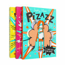 Sophy Henn Pizazz Series 3 Book Set (It's Not Easy Being Super, Vs Perfecto, The New Kid)