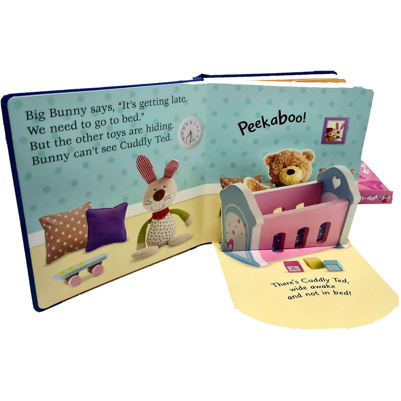 Pop-Up Peekaboo Collection 3 Books Set By DK (Baby Dinosaur, I Love You, Bedtime)