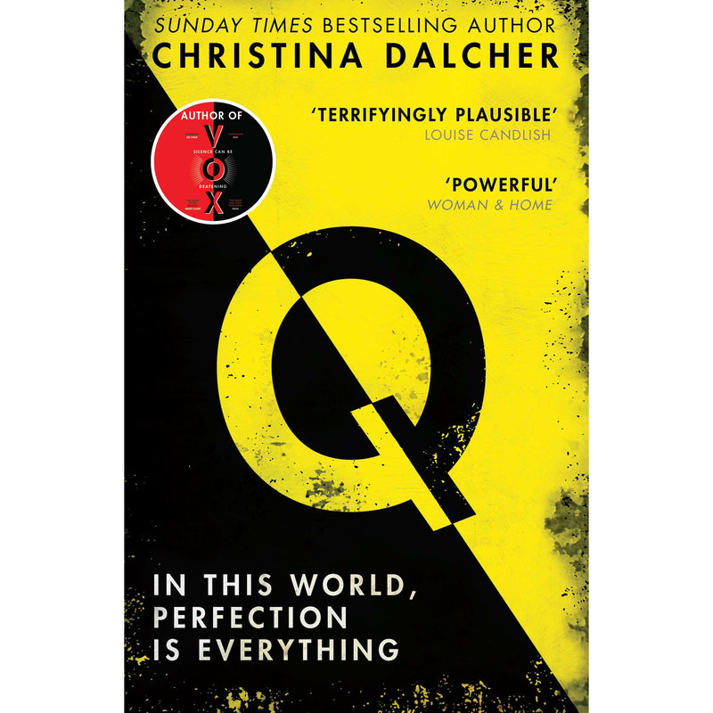 Christina Dalcher 3 Books Collection Set (Femlandia, Vox &amp; Q) Sunday Times Best Sellers