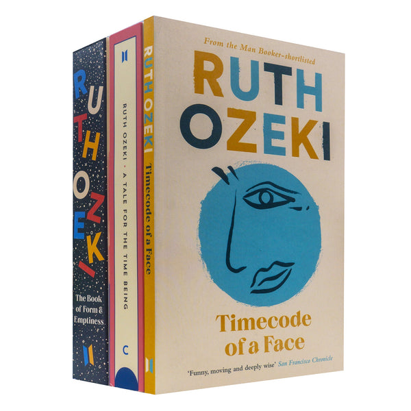 Ruth Ozeki Collection 3 Books Set (Timecode of a Face, A Tale for the Time Being, The Book of Form & Emptiness)