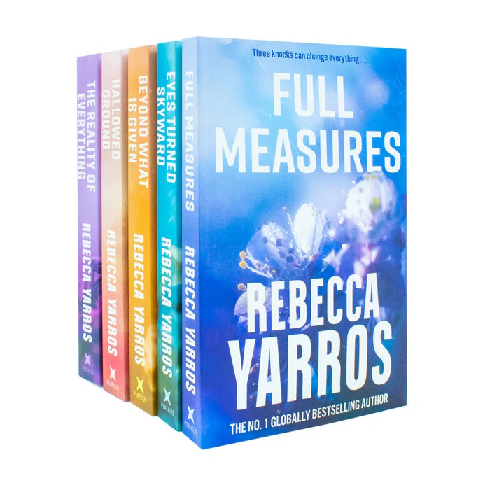 Flight & Glory Series Collection 5 Book Set By Rebecca Yarros (Full Measures, Eyes Turned Skyward, Beyond What is Given, Hallowed Ground, The Last Letter)