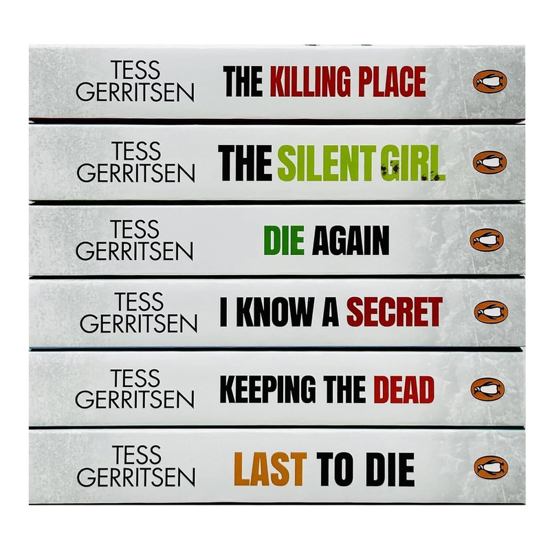 Tess Gerritsen Rizzoli & Isles Series 7-12 Collection 6 Books Set (Keeping the Dead, The Killing Place, The Silent Girl, Last To Die and MORE)