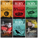 Rory Clements Shakespeare Series 6 Books Set (Holy Spy, Revenger, The Heretics, Prince, Martyr, Traitor)