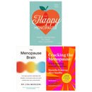 Cracking the Menopause, The Menopause Brain and The Happy Menopause 3 Books Collection Set