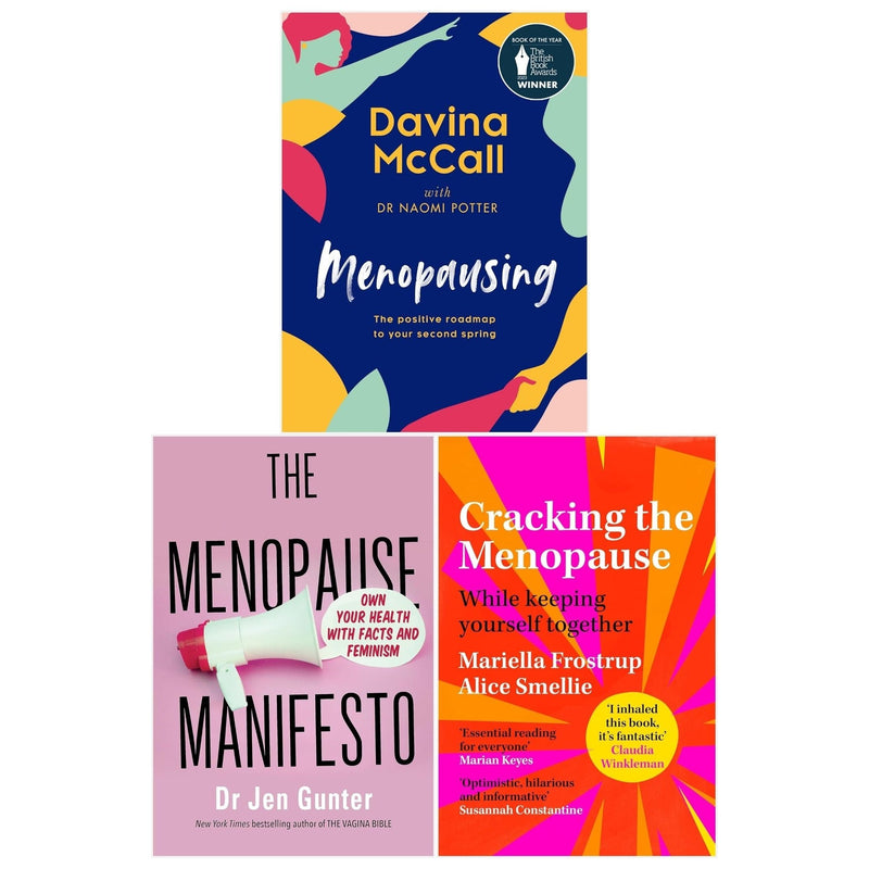 Menopause Manifesto, Cracking the Menopause and Menopausing [Hardcover] 3 Books Collection Set