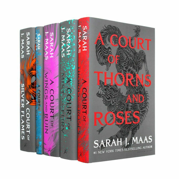 A Court of Thorns and Roses Series Sarah J. Maas 5 Books Collection Set HARDBACK