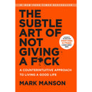 Mind Hacking, Unf*Ck Yourself, The Subtle Art Of Not Giving A F*Ck 3 Books Collection Set