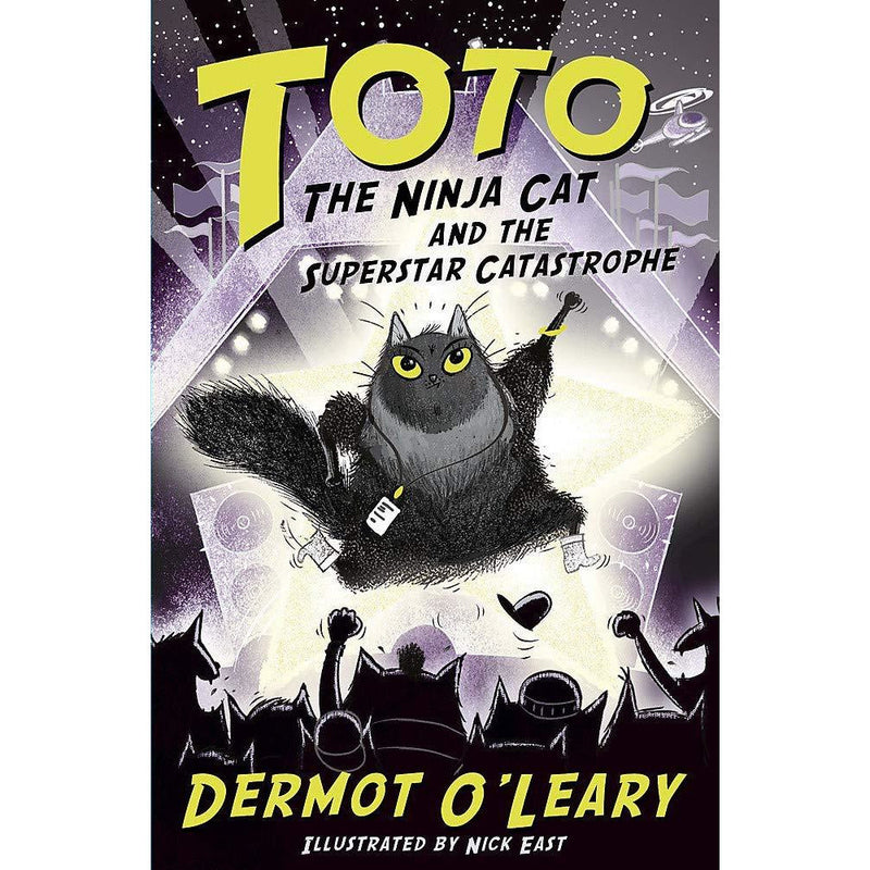 Toto the Ninja Cat Series 4 Books Collection Set By Dermot O Leary