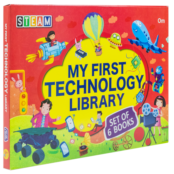 My First Technology Library Set Of 6 Books Level 1-3 Tales Of Inventions