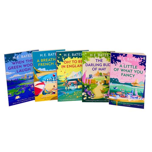 H E Bates Collection The Larkins Family Set Of 5 Books When The Green Woods Laugh A Breath Of Fren..