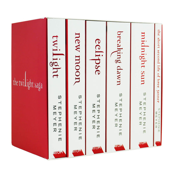 Stephenie Meyer Twilight Saga Collection 6 Books Set (White Cover)