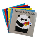 Mr Panda Series By Steve Antony 6 Books Collection Set (Please Mr Panda I'll Wait, Mr Panda Thank You, Mr Panda Goodnight, Mr Panda We Love You, Wash Your Hands, Mr Panda)