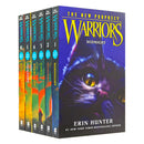 Warrior Cats Series 1 And 2 - The Prophecies Begin And The New Prophecy By Erin Hunter 12 Books Set