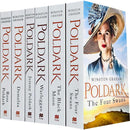 Winston Graham Poldark Volume 1 to 6 Books Collection Set A Novel of Cornwall (Ross Poldark, Demelza, Jeremy Poldark, Warleggan, The Black Moon, The Four Swans)