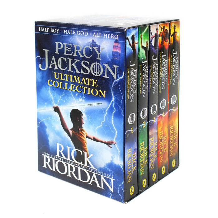 Percy Jackson Collection 5 Books Box Set by Rick Riordan