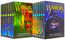 Warrior Cats Series 1 And 2 - The Prophecies Begin And The New Prophecy By Erin Hunter 12 Books Set